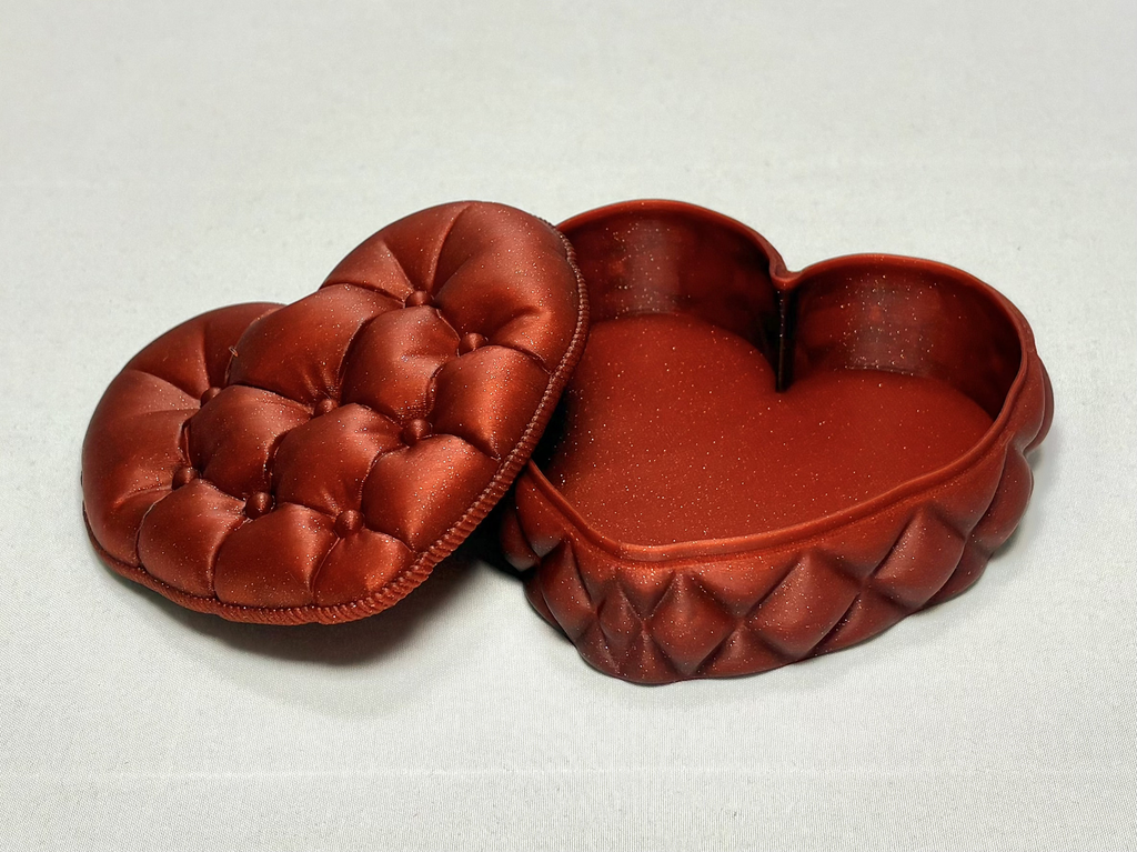 Pillow Heart Jewelry Box