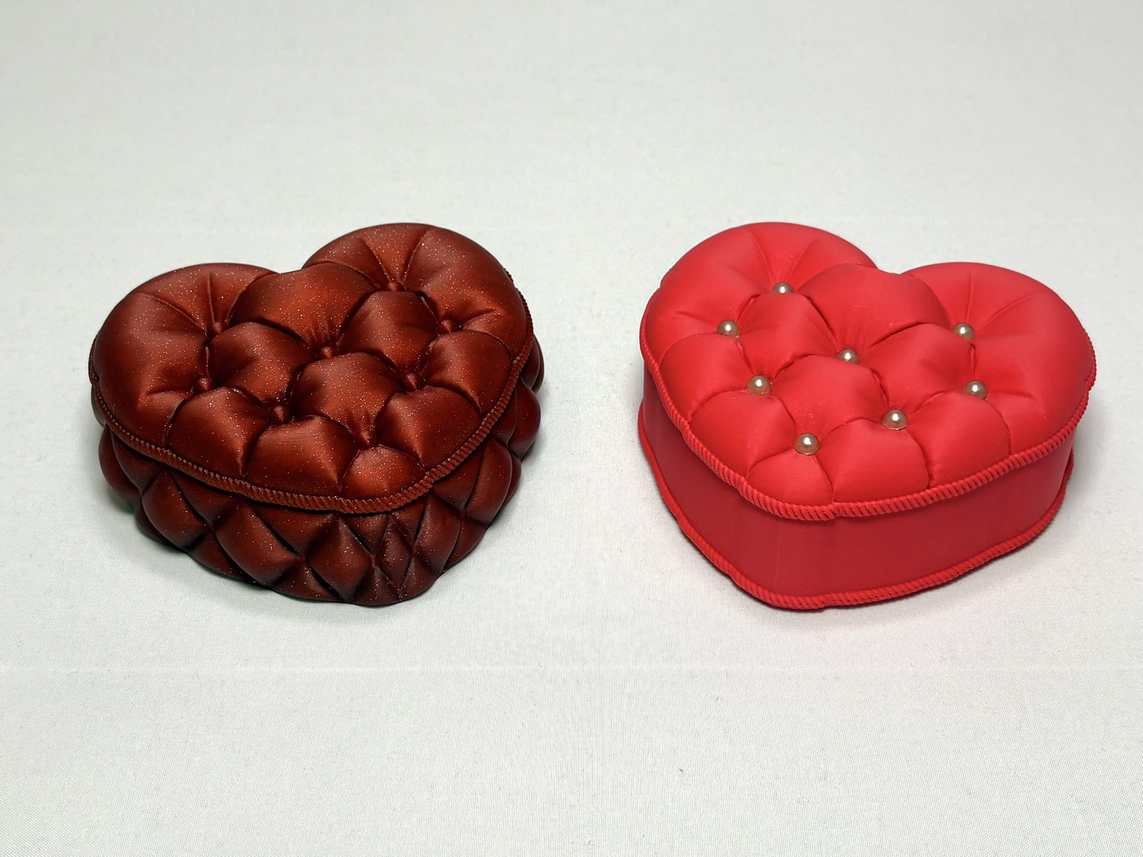Pillow Heart Jewelry Box