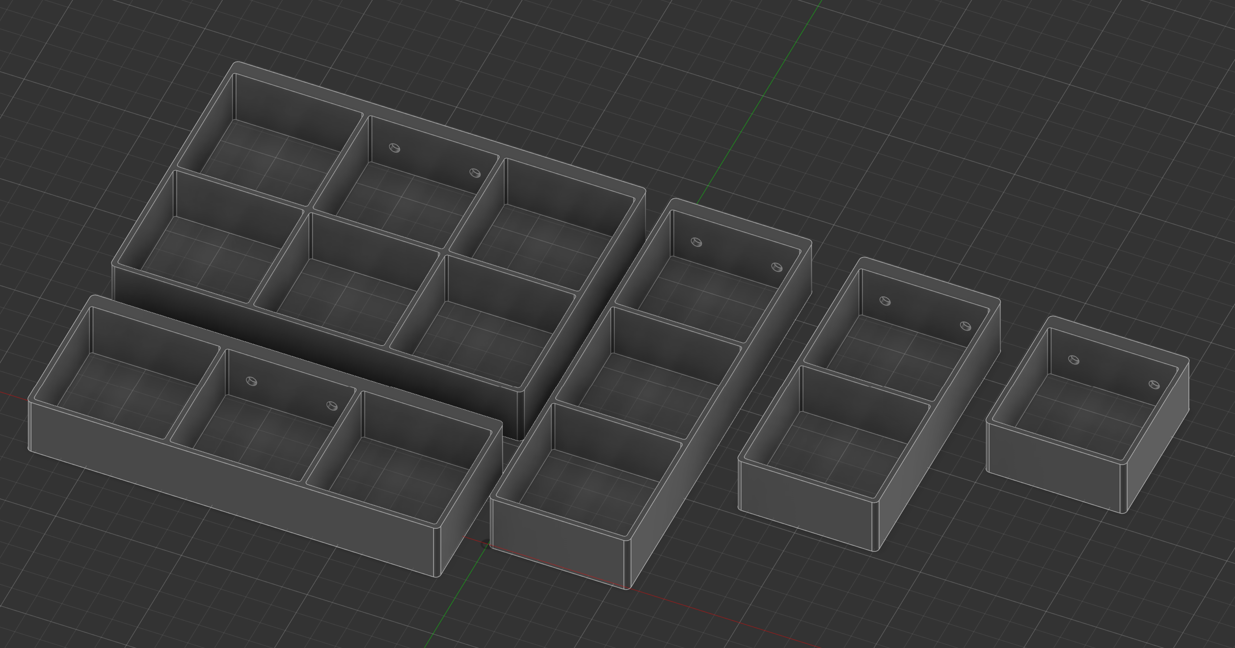Modular sorting boxes