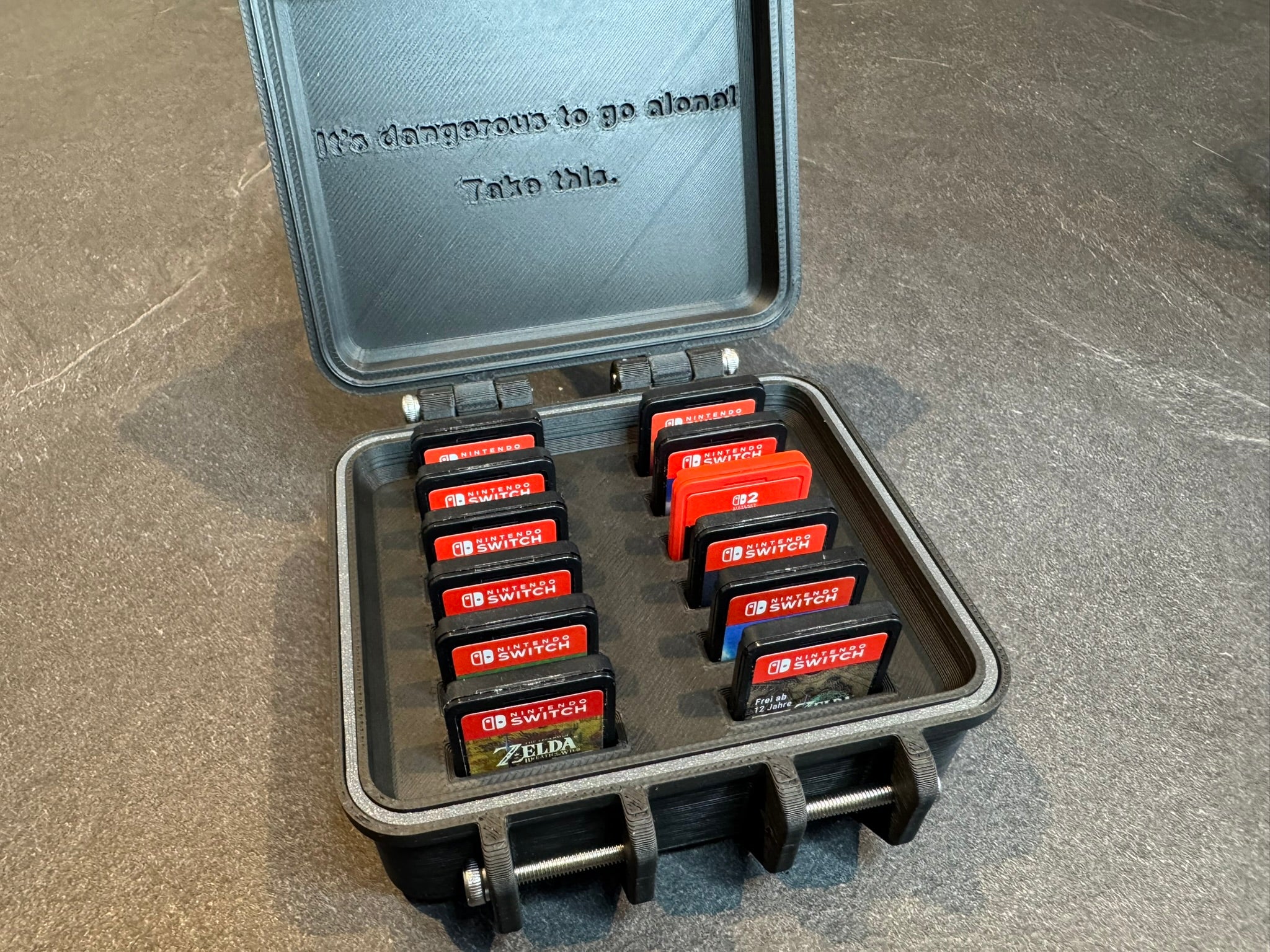 Switch Gamecard Gehäuse (12 Plätze, IP64 Geschützt)