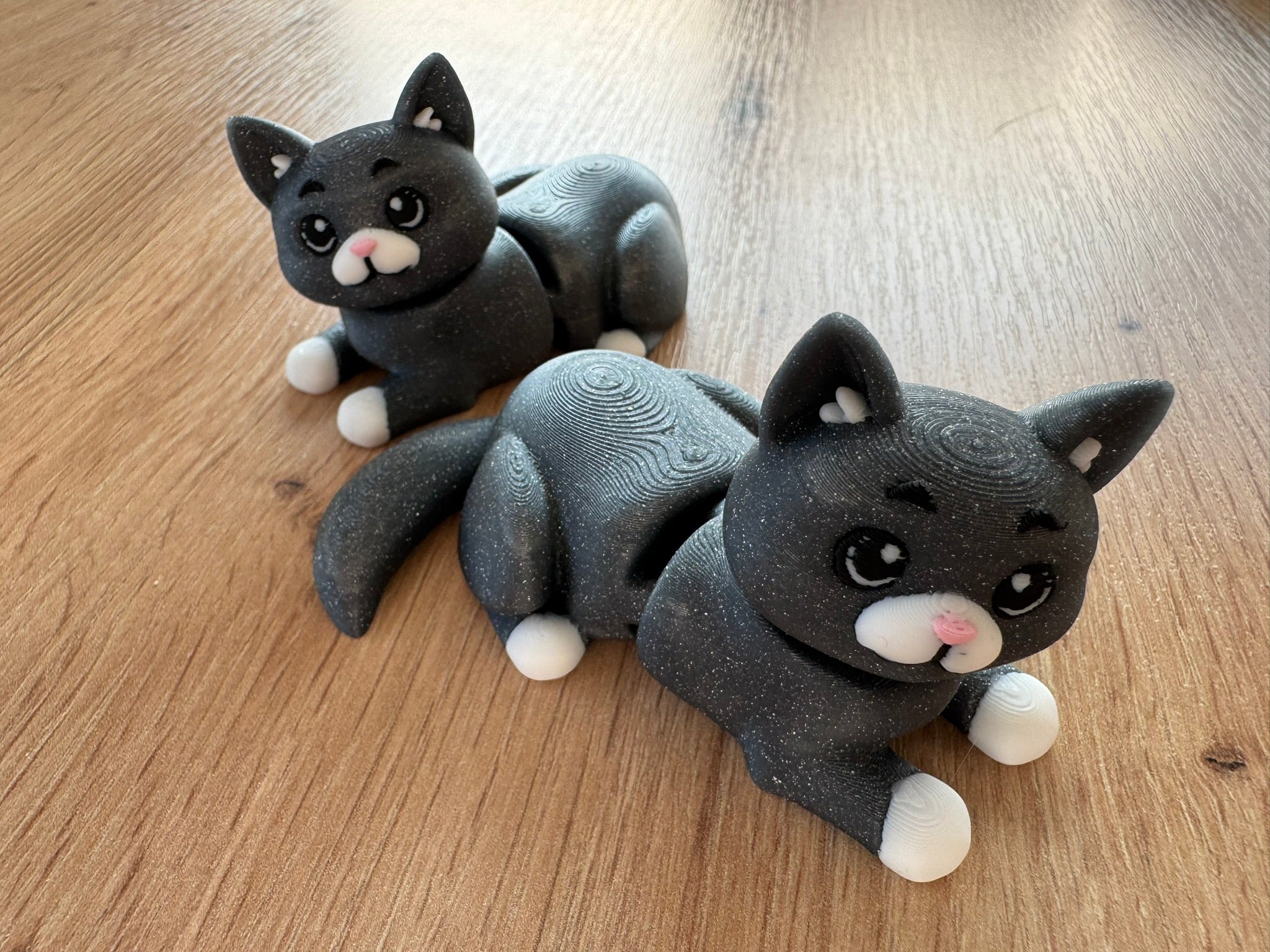 Flexi British Cat – Cute posable 3D-printed cat