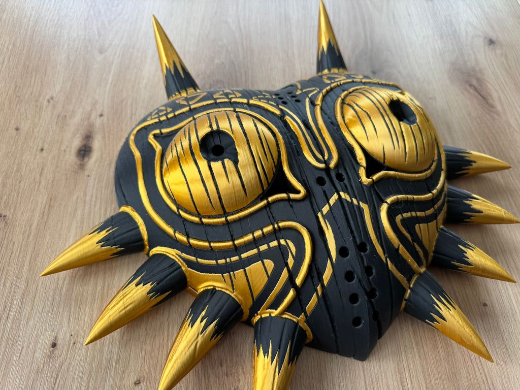 Majora's Mask – 3D Printed Deku Mask with Wall Mount