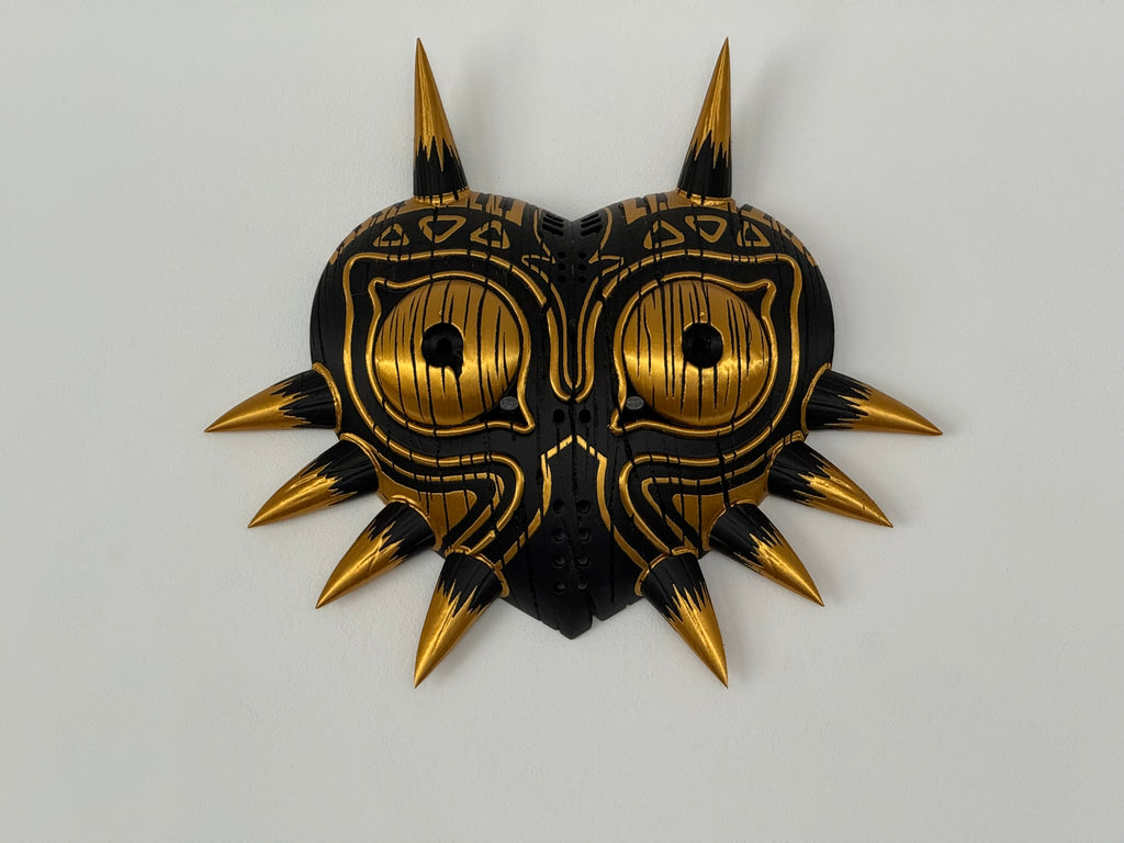 Majora's Mask – 3D Printed Deku Mask with Wall Mount