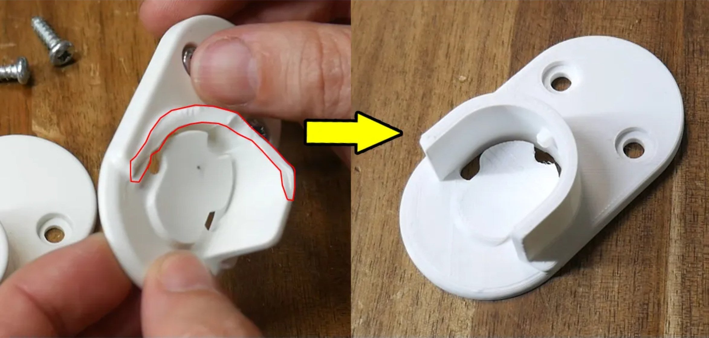 IKEA Wardrobe replacement bracket