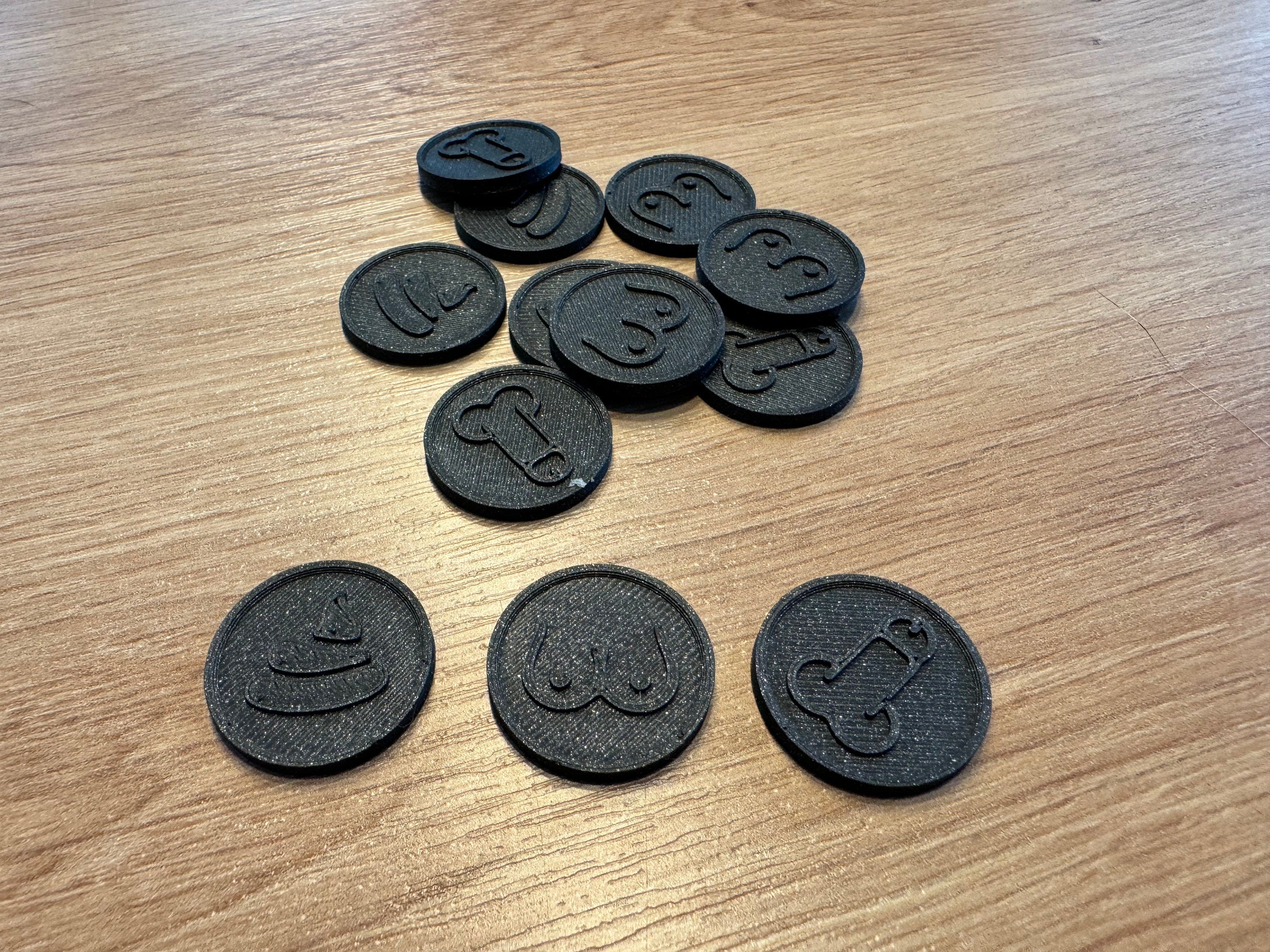 Shopping cart coin (12x)
