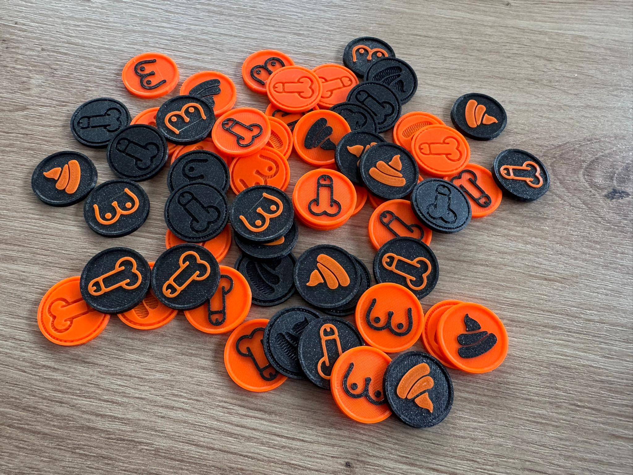 Shopping cart coin (12x)