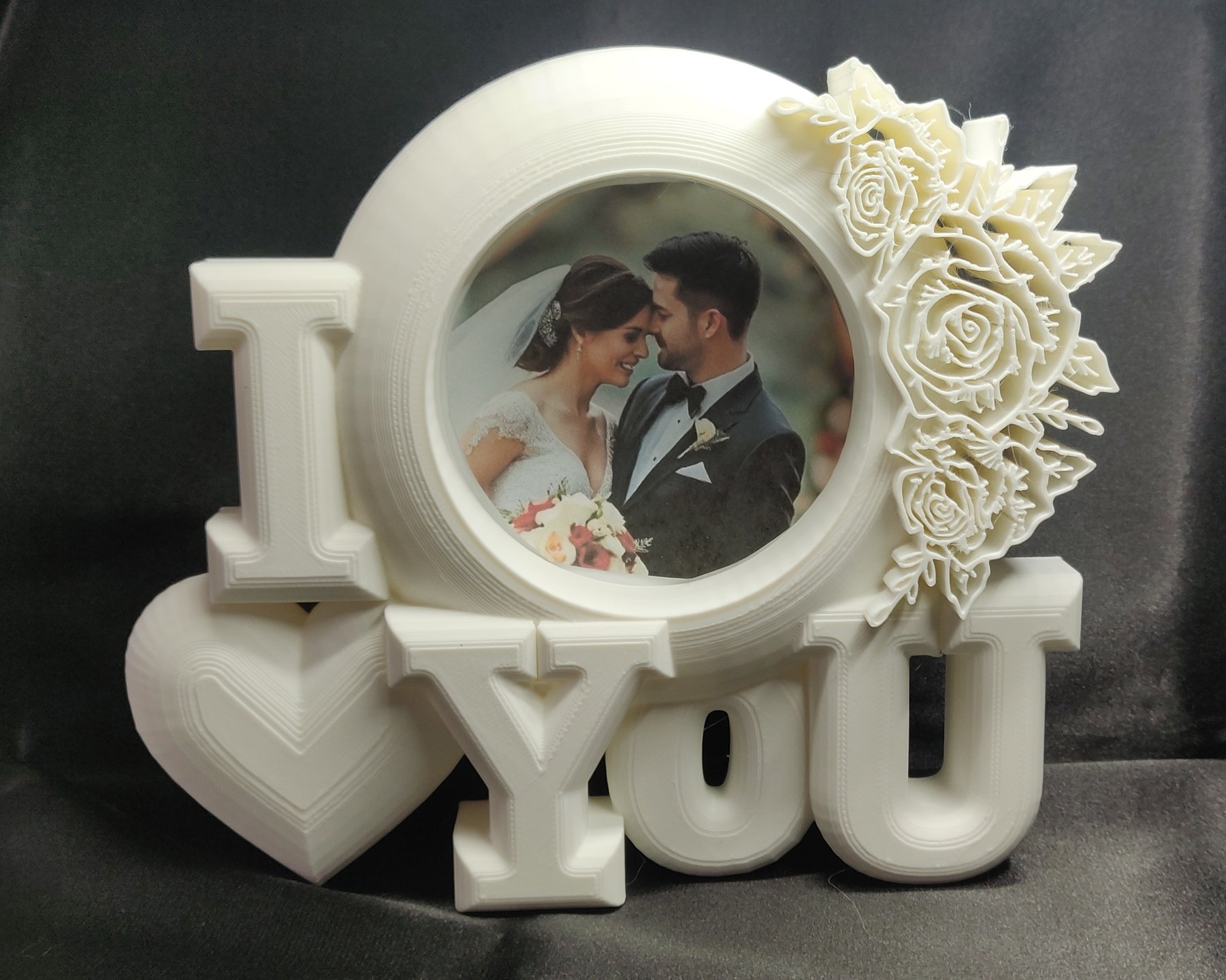 "I love you" picture frame