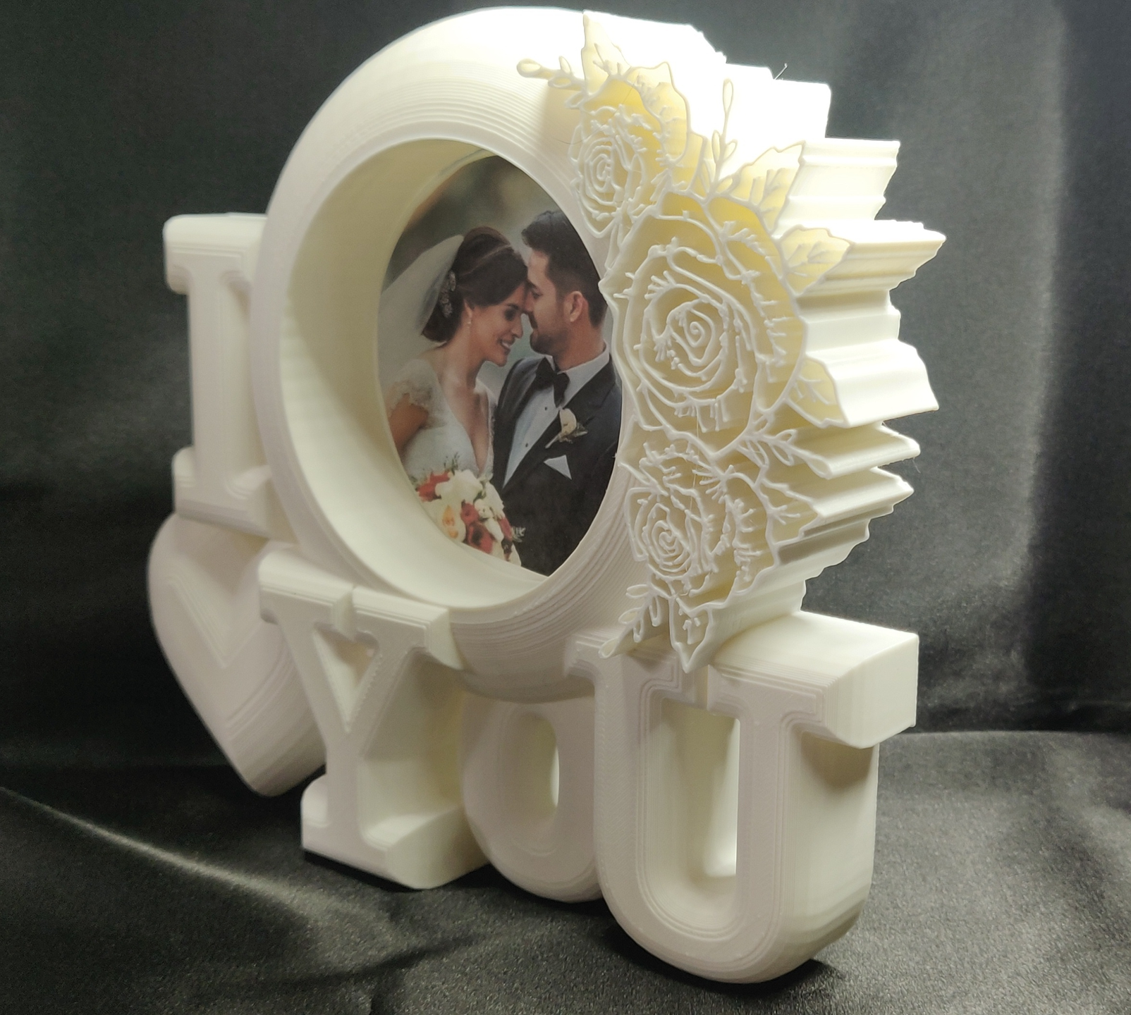 "I love you" picture frame